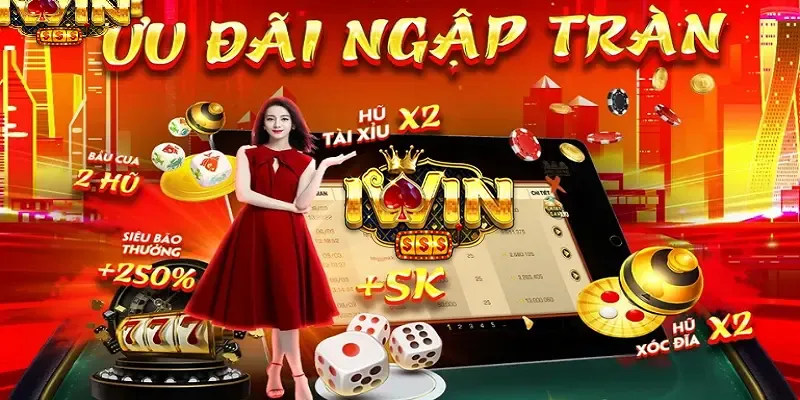 Giao diện ứng dụng app quay hũ với các tính năng nổi bật